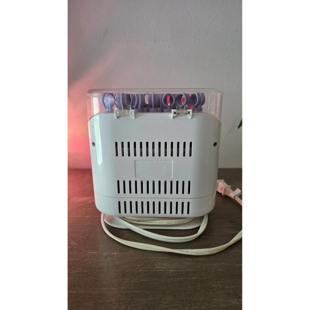 RETRO Conair More Hot Sticks Instant Heat  20pc Pink Purple Rollers Works!‎